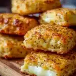 Biscuits apéro moutarde et comté disposés sur une table festive