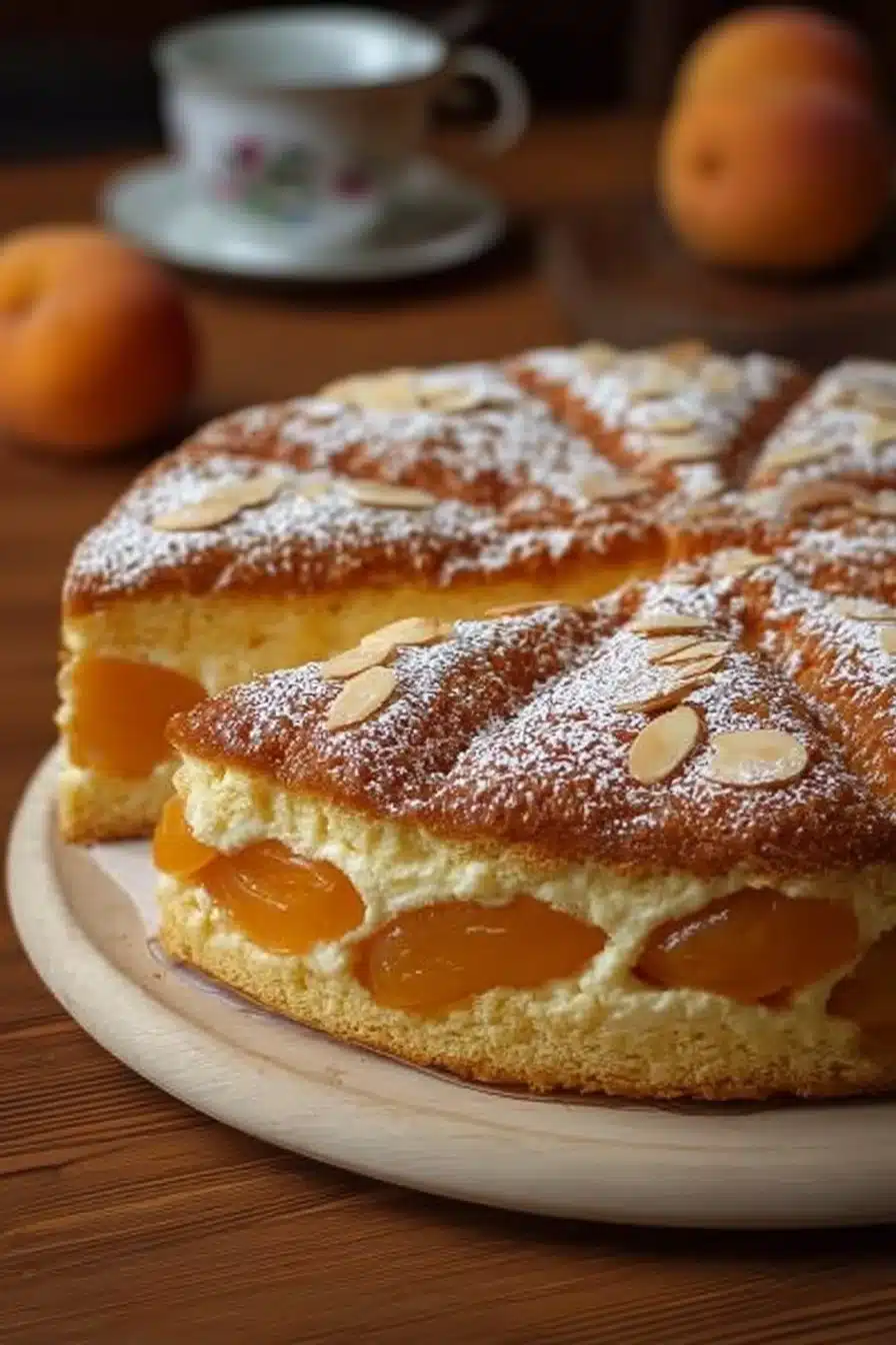 Gâteau d'abricot