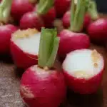 Salade de radis beurre revisité avec vinaigrette légère
