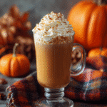 Pumpkin Spice Latte maison, boisson automnale au café, potimarron et épices