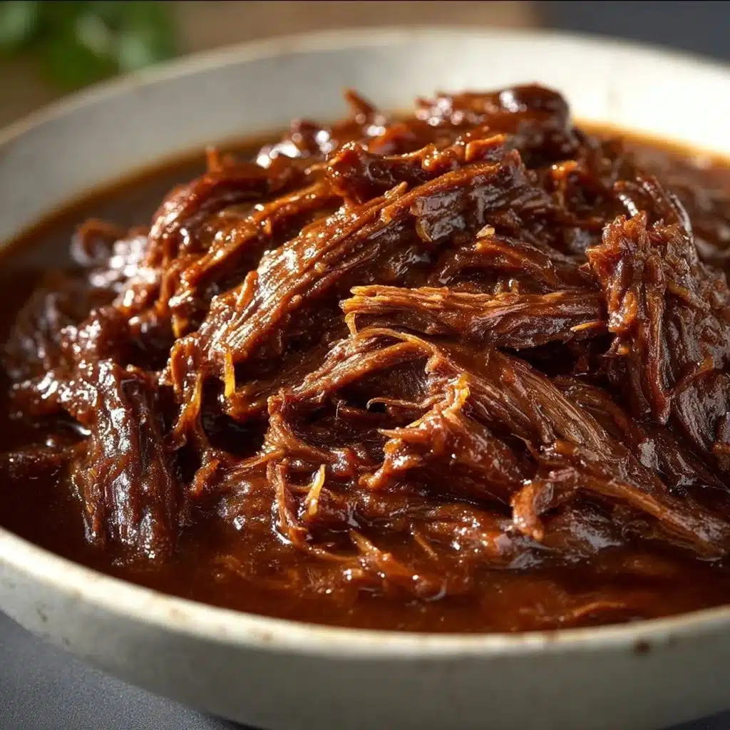 Recette de boeuf effiloché à la boisson maltée sans alcool