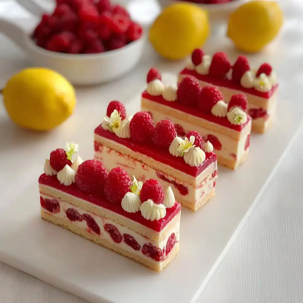 Cheesecake Framboise garnie de framboises fraîches sur un fond de biscuit croquant