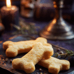 Crackers Halloween ossements au parmesan - apéritif croustillant