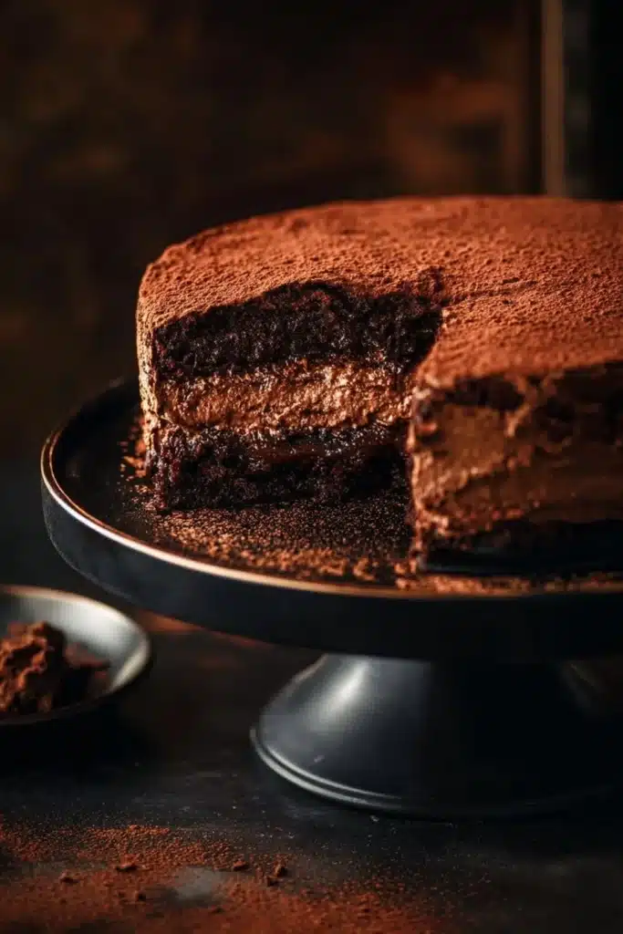 Gâteau au chocolat facile décorer pour Pâques, dessert délicieux et festif
