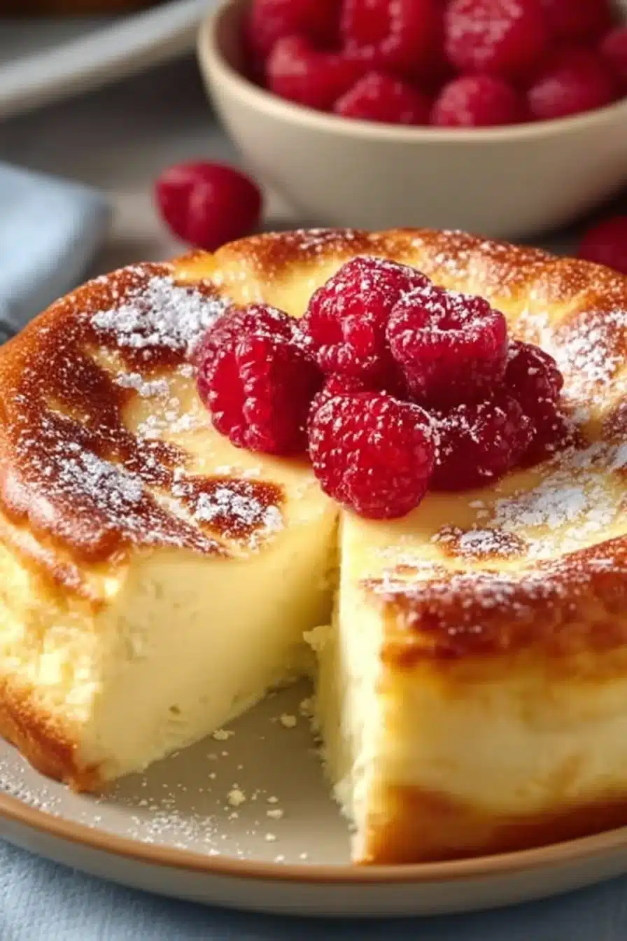 Visuel d'un Gâteau au Yaourt Moelleux, un dessert tendre et savoureux.