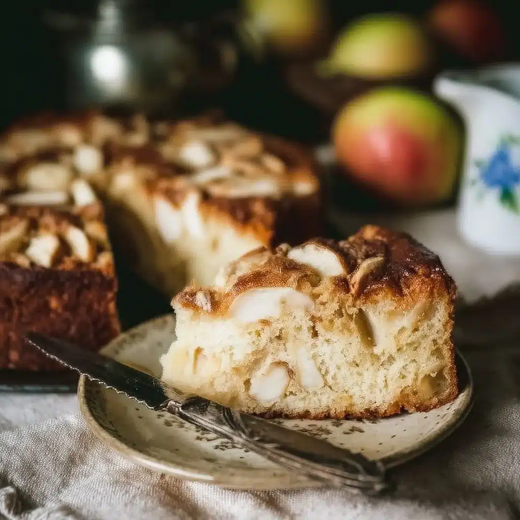 Gâteau moelleux au yaourt et pommes, un délice maison