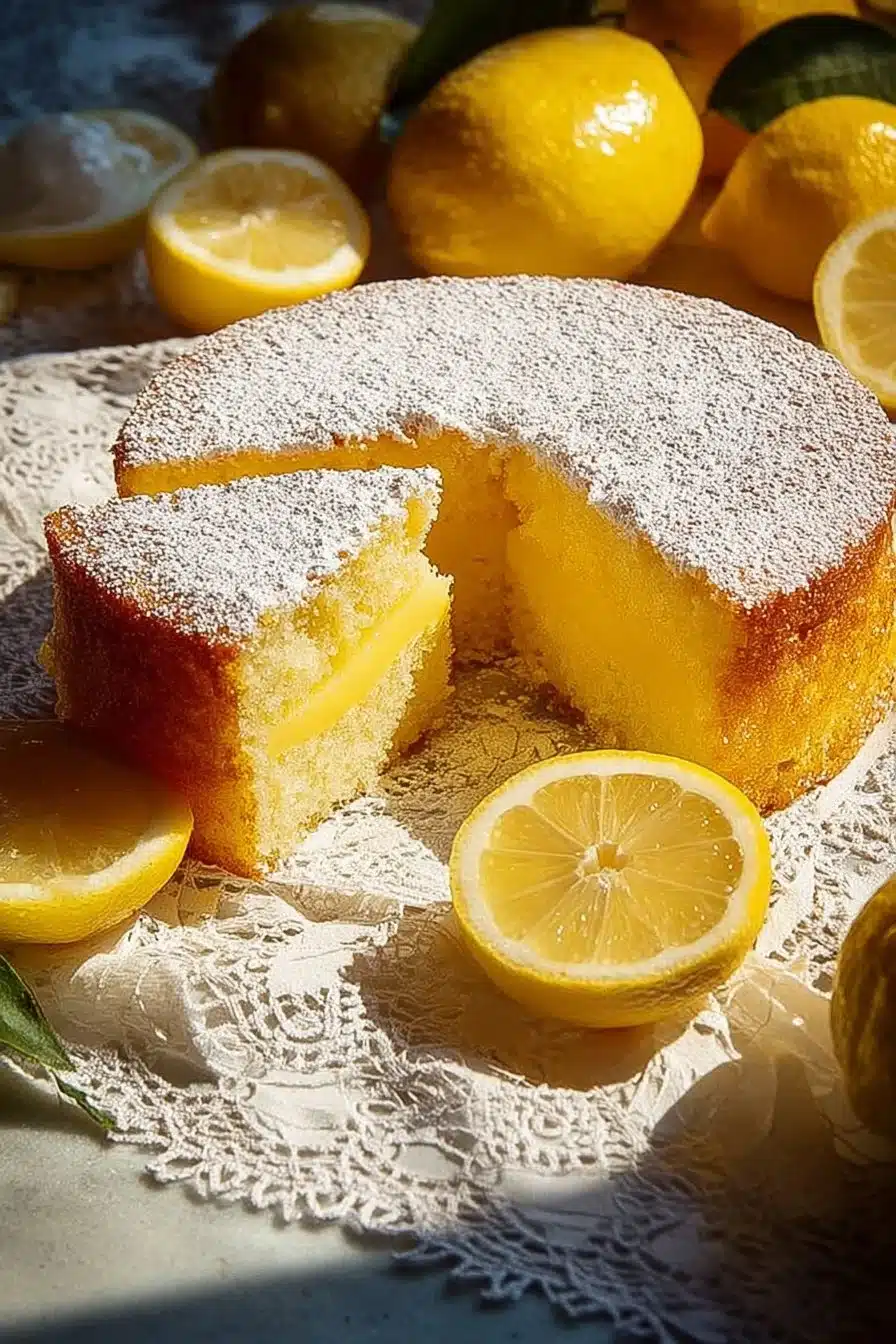 Moelleux au citron, un dessert moelleux et délicieux à base de citron