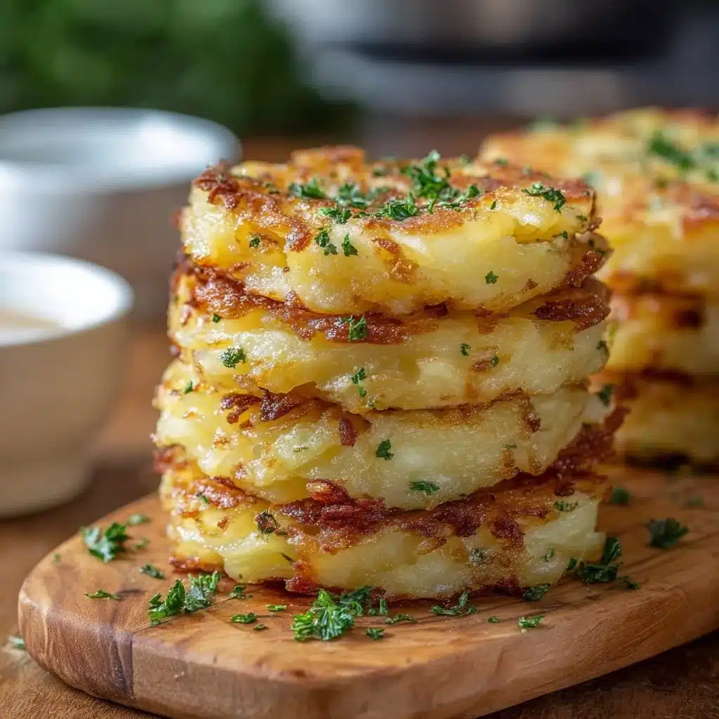 Piles de pommes de terre croustillantes au four, dorées et savoureuses.