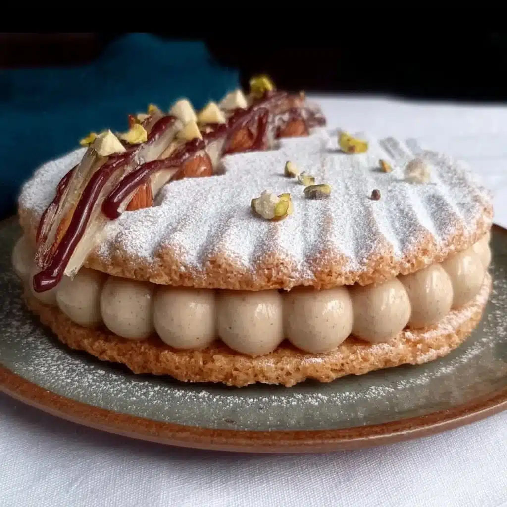 Succès Praliné - un dessert exquis à base de praliné et d'amandes