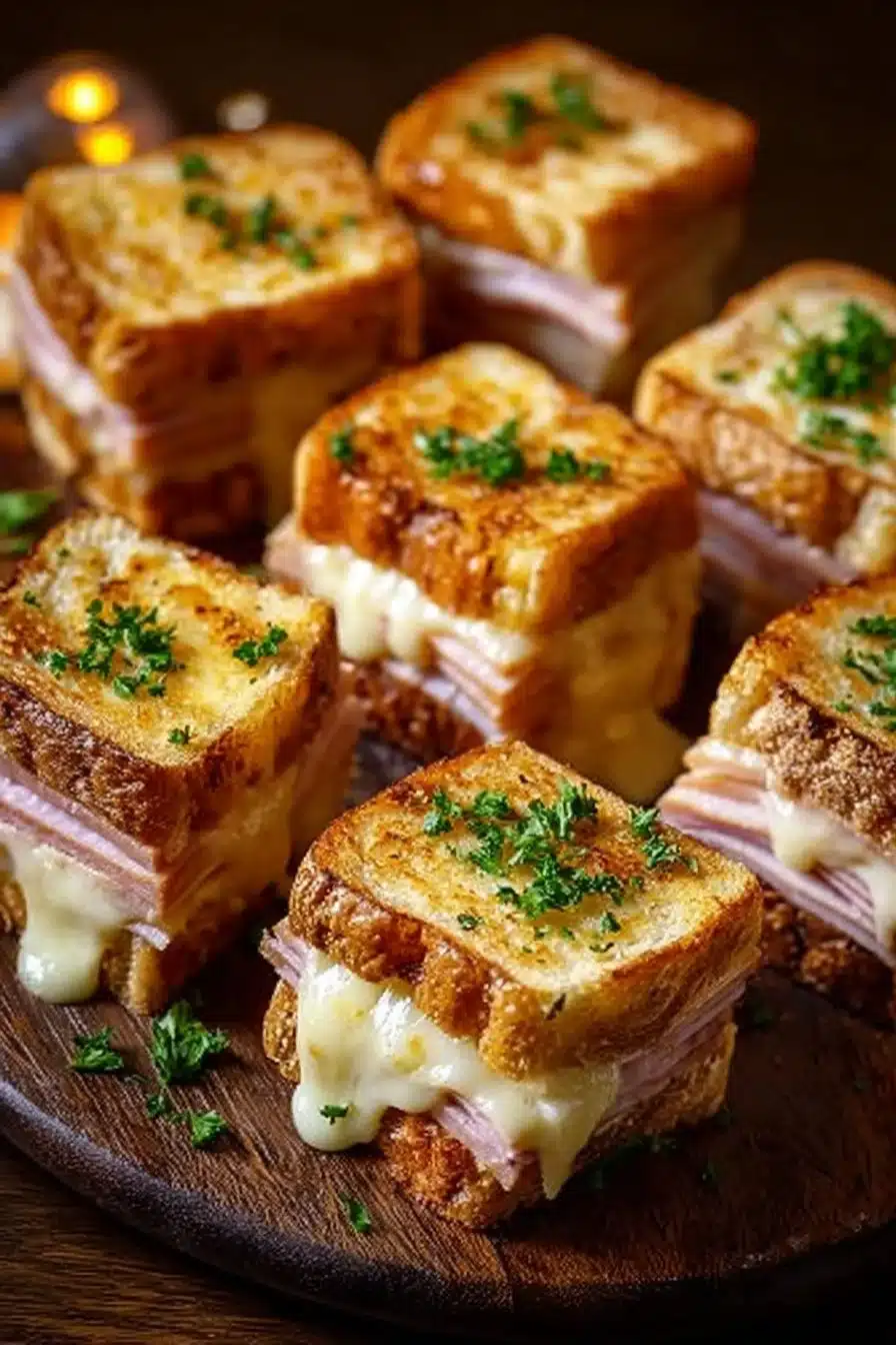 Plat de bouchées appétissantes inratables pour tous les événements