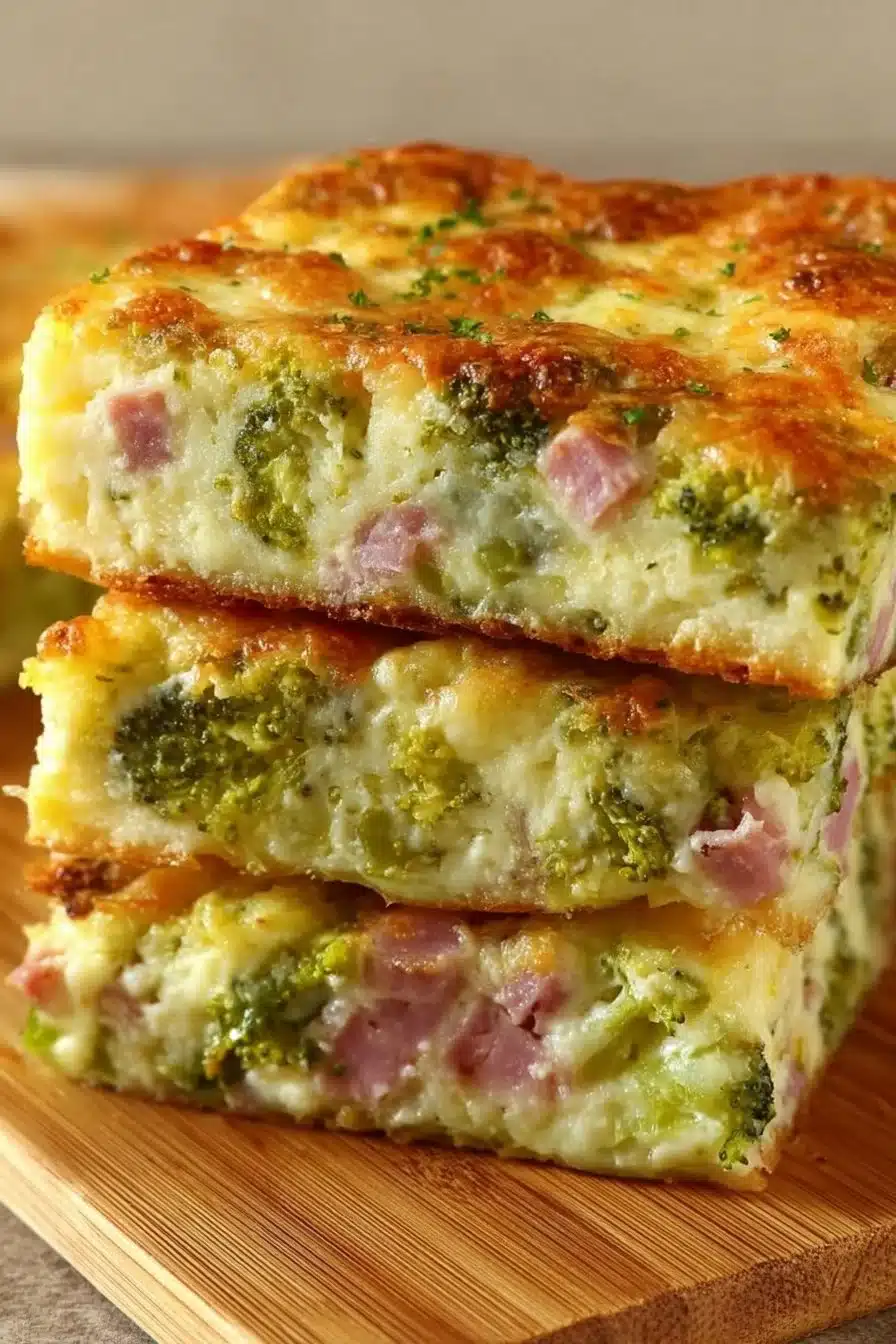 Brownie salé délicieux avec des ingrédients savoureux sur une assiette.