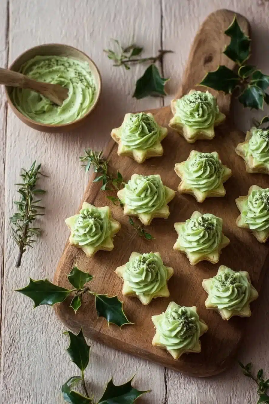 Etoiles au parmesan avec chantilly d'avocat, une recette gourmande et rafraîchissante