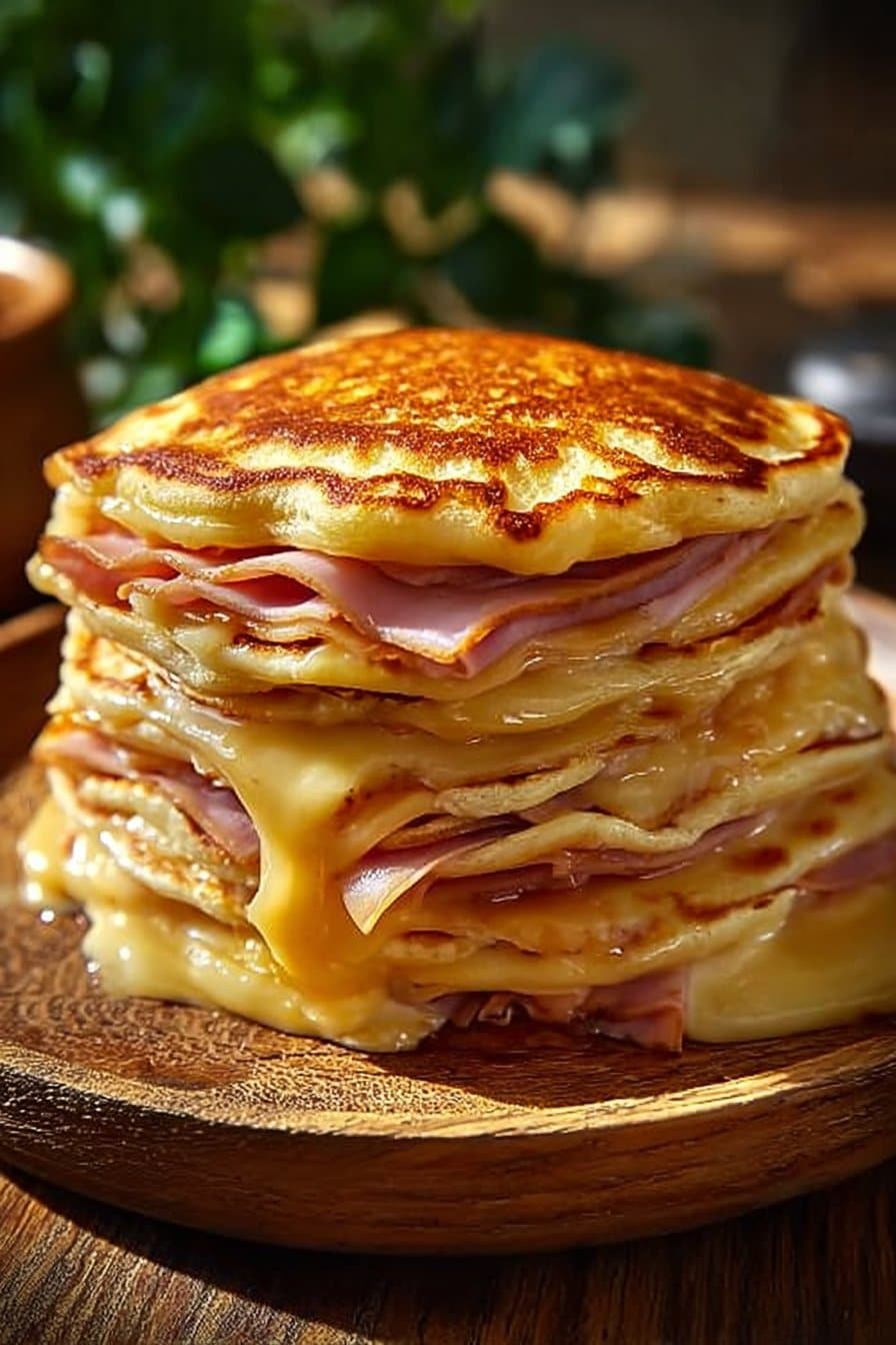 Pancakes Salés Jambon-Fromage : Une Délicieuse Révélation