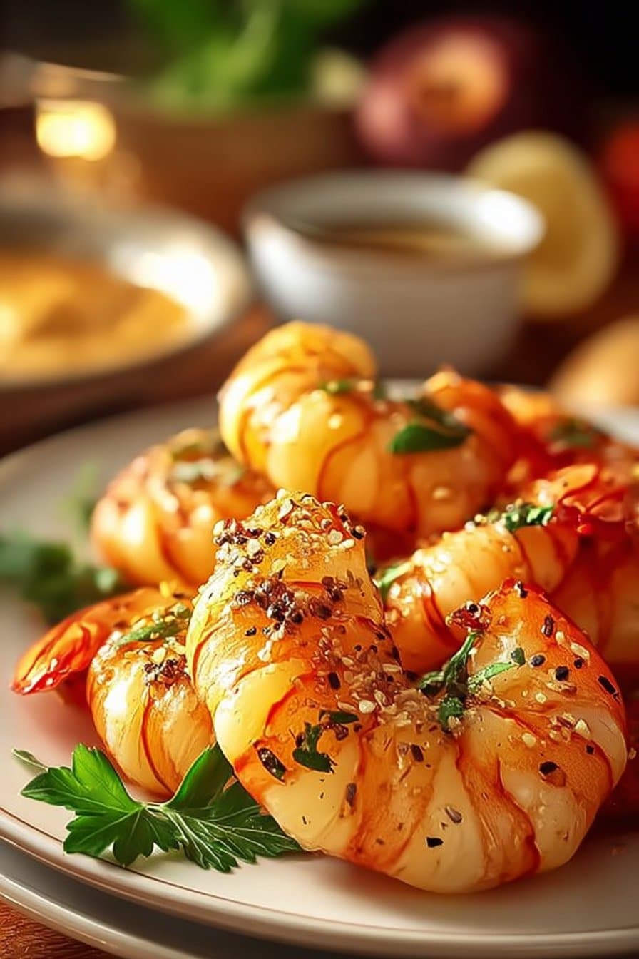 Feuilletés aux crevettes