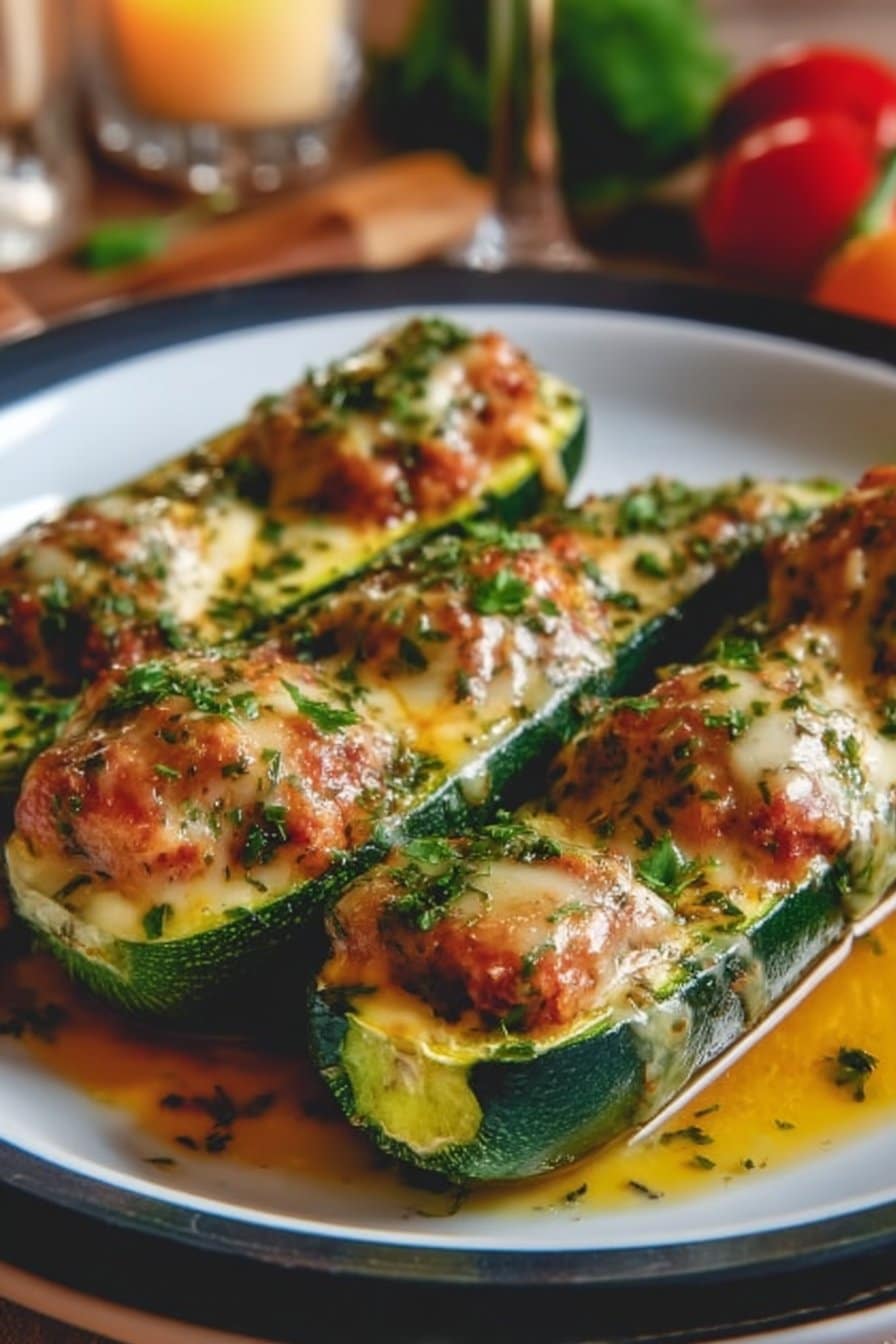 Courgettes Farcies Légères