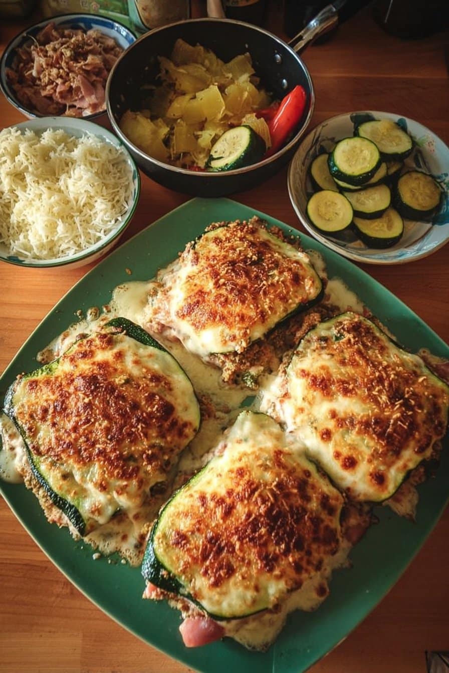 Cordon-bleu de courgette