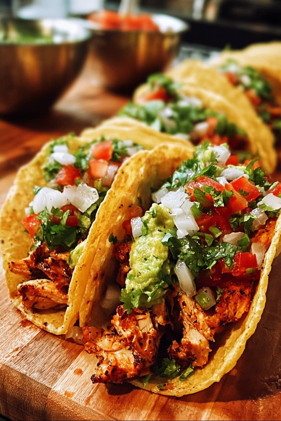 Tacos de Poulet de Rue