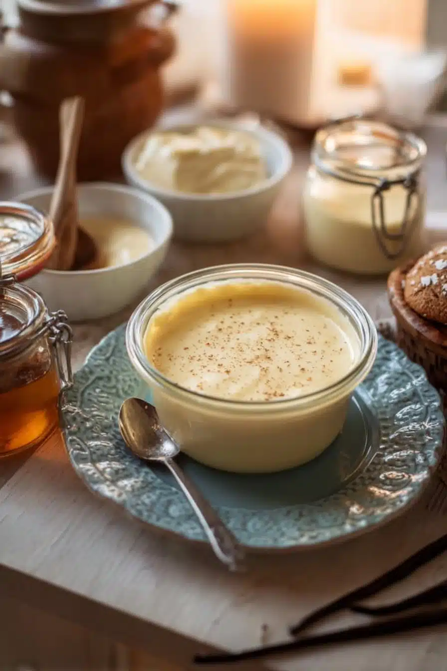 Recette Crème à la vanille