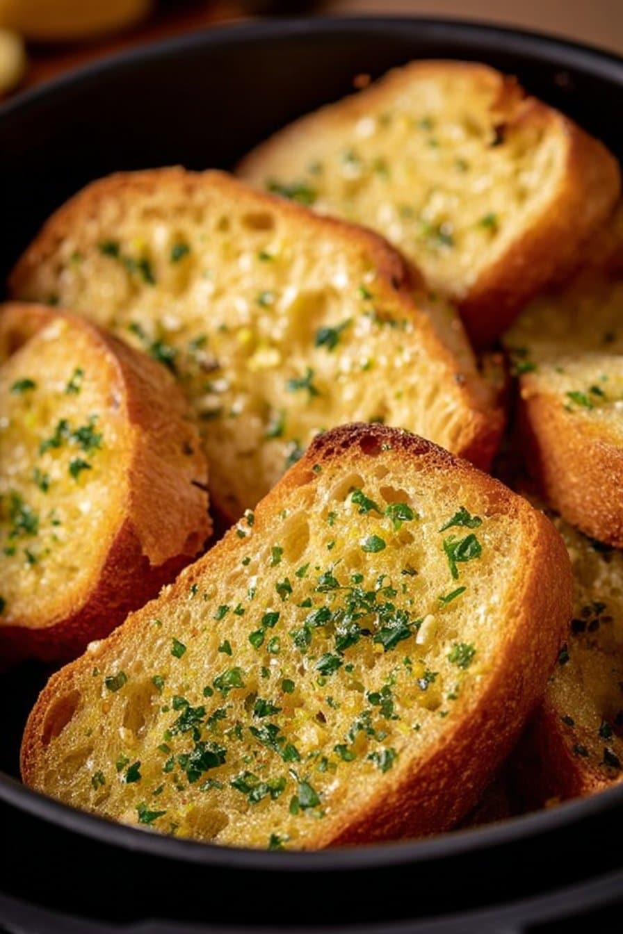 Pain ail Air Fryer : recette rapide et savoureuse