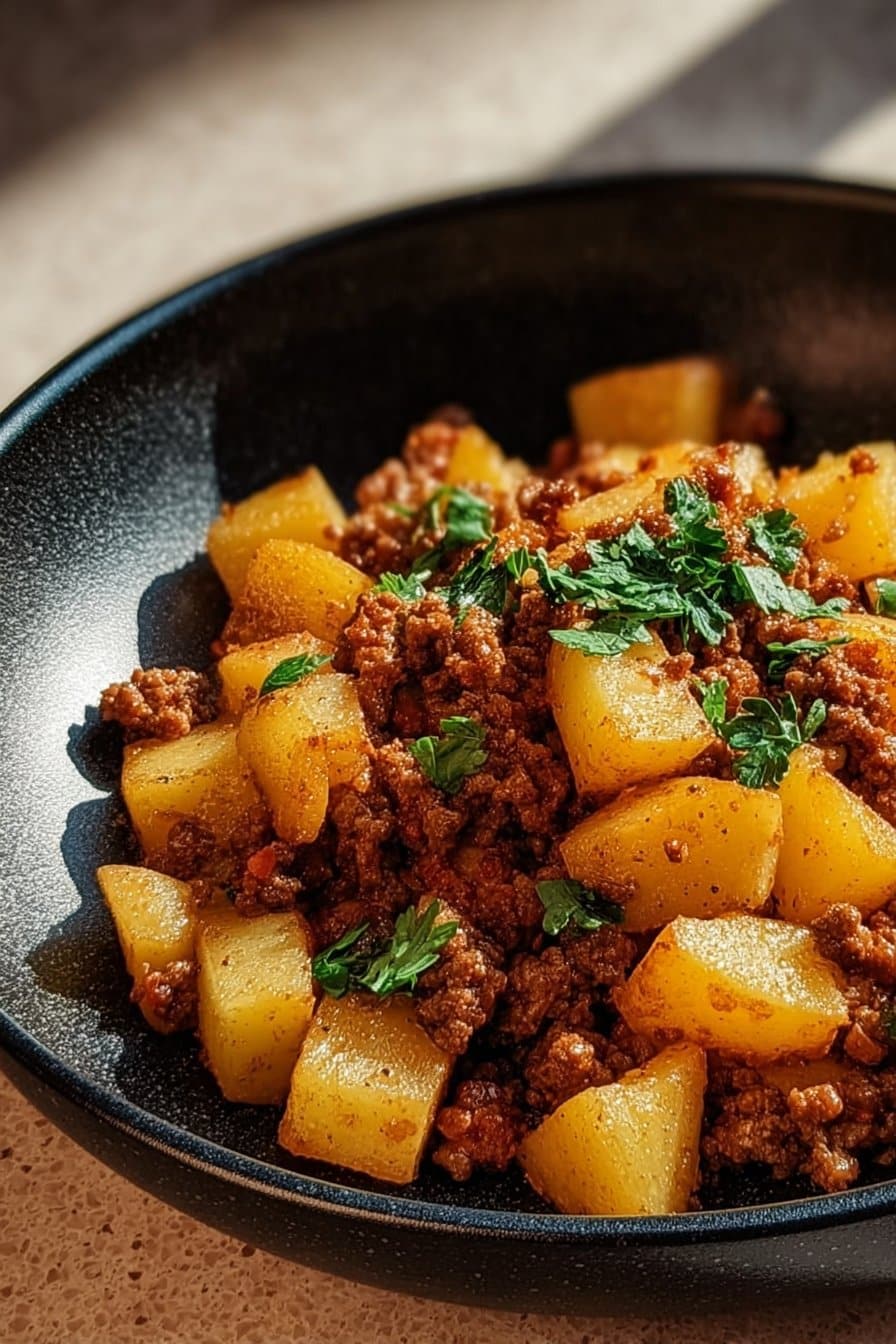 Comment Cuisiner la Viande Hachée et les Pommes de Terre ?
