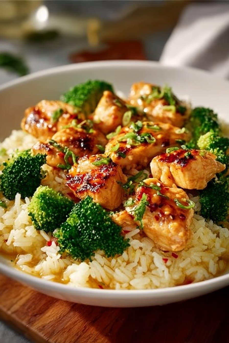 Poulet Brocoli Riz Nutritif : Une Recette Saine et Délicieuse pour Votre Équilibre Alimentaire
