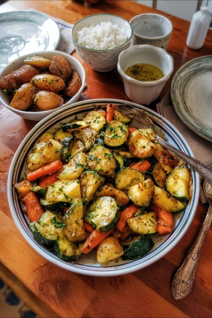 Courgettes Poêlées