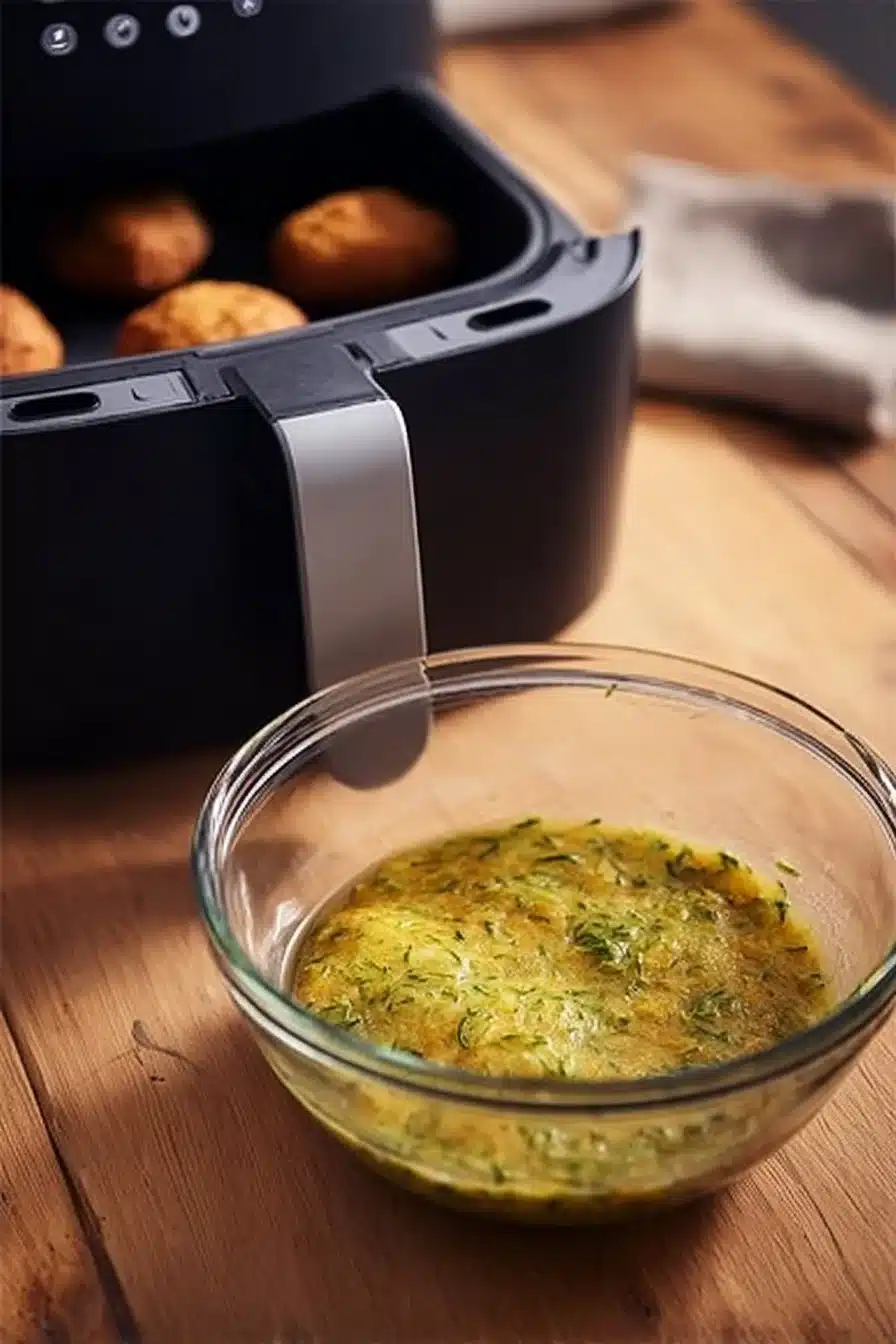 Beignets de courgettes croustillants cuisinés à l'Airfryer