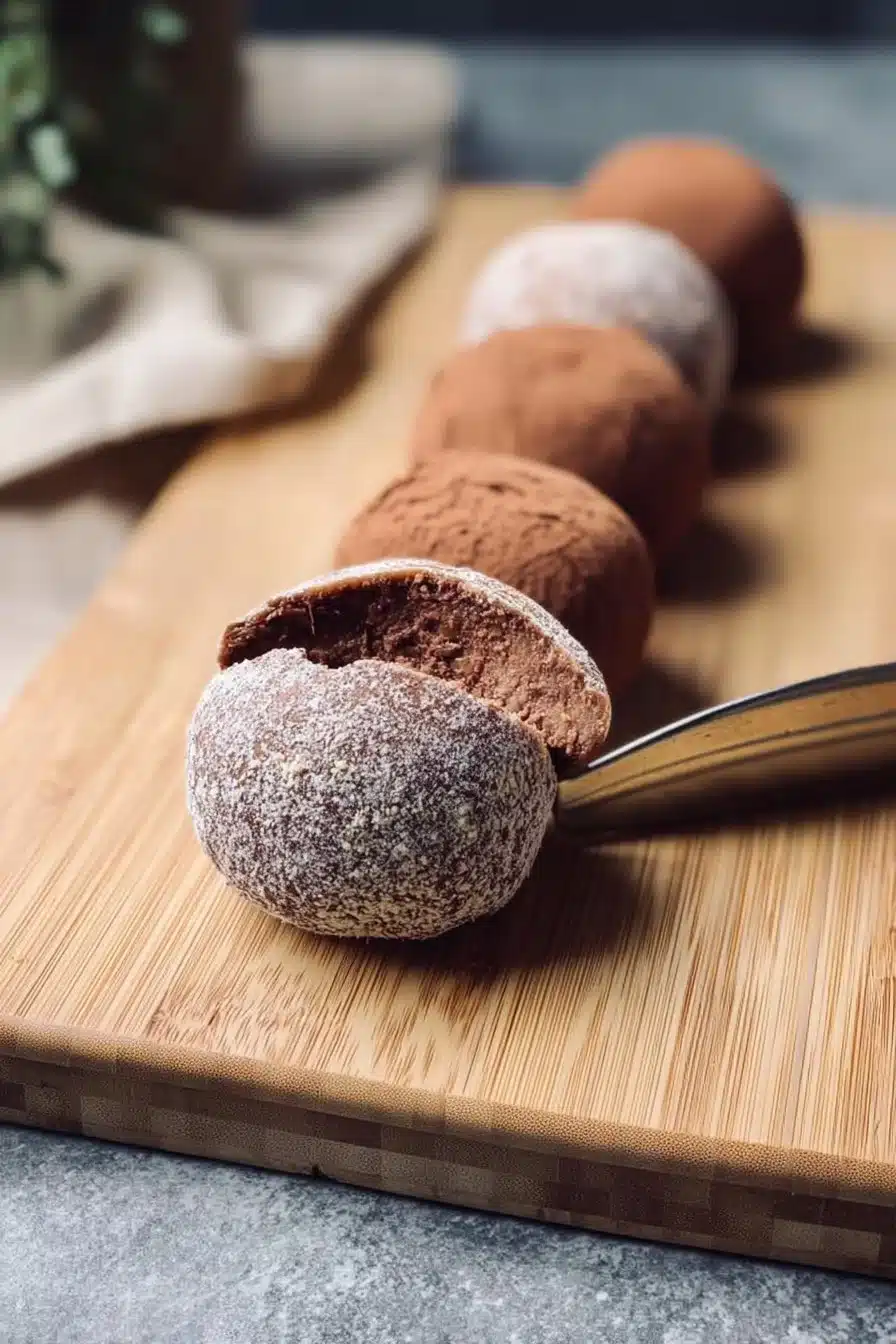 Assortiment de boules gourmandes délicieuses et attrayantes