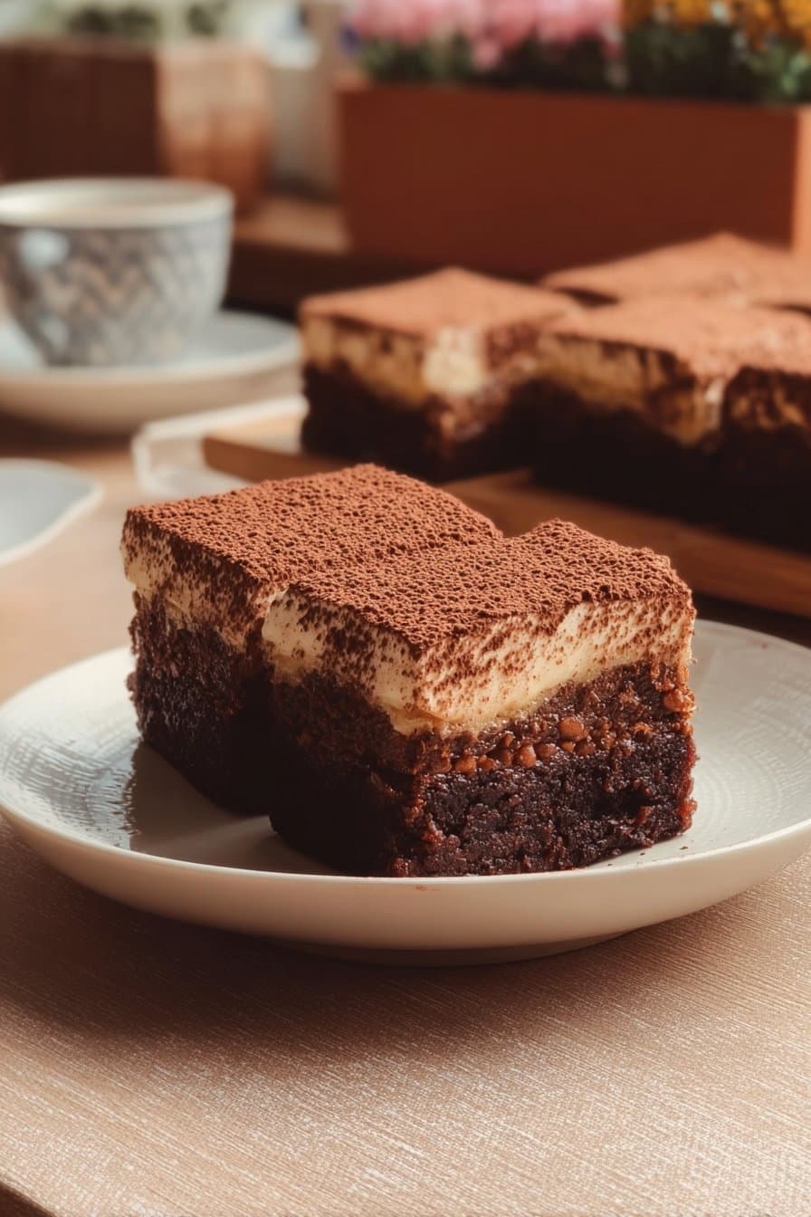 Brownies Tiramisu