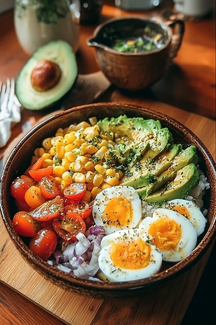 Bol Énergétique Œuf-Avocat