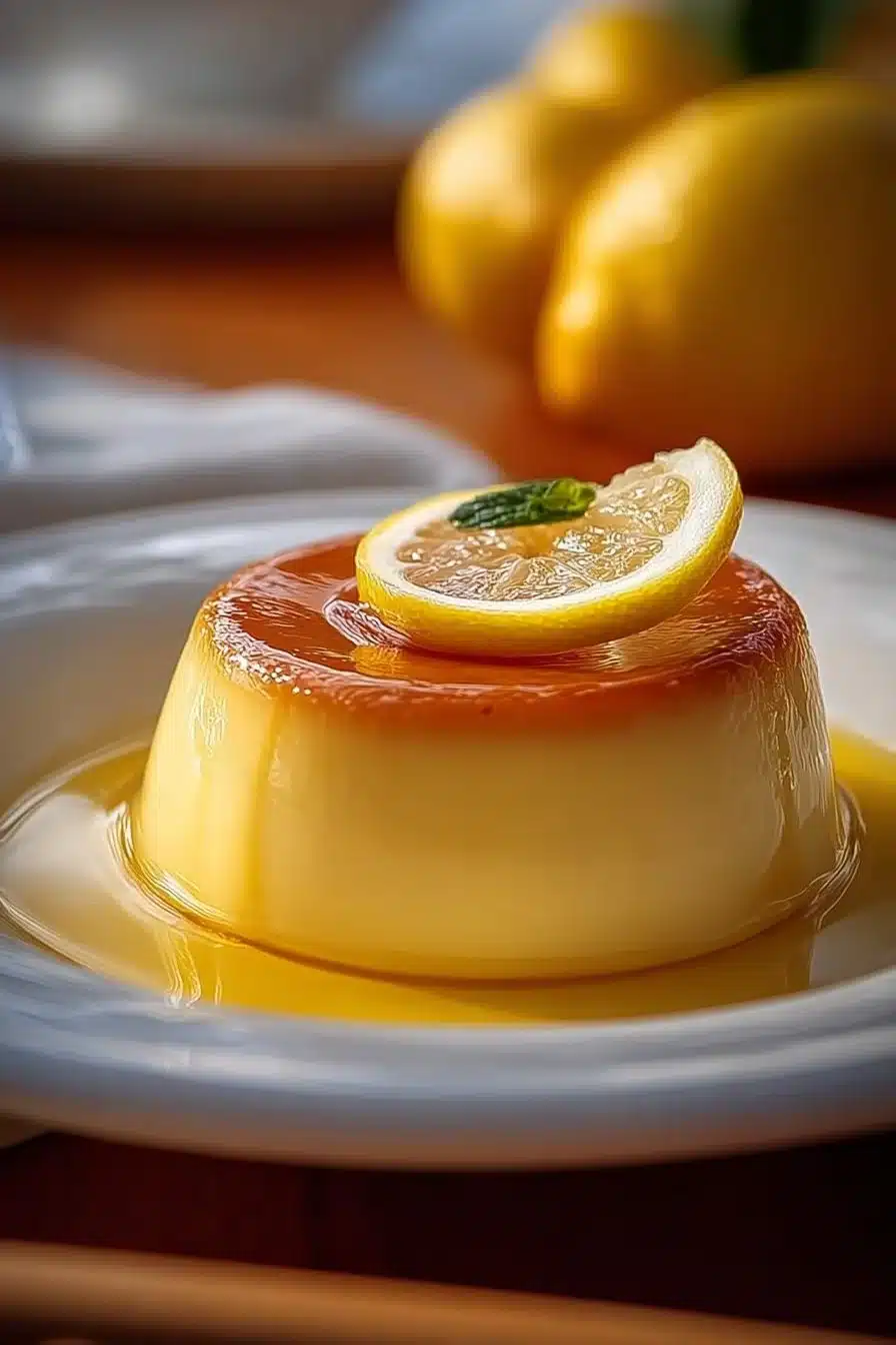 Fondant citron délicieux et moelleux, parfait pour les gourmands.