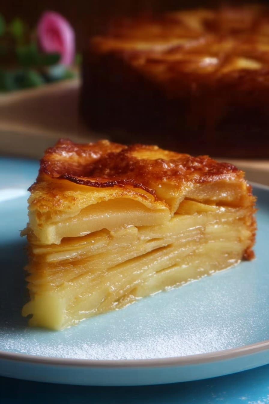 Gâteau Invisible aux Pommes