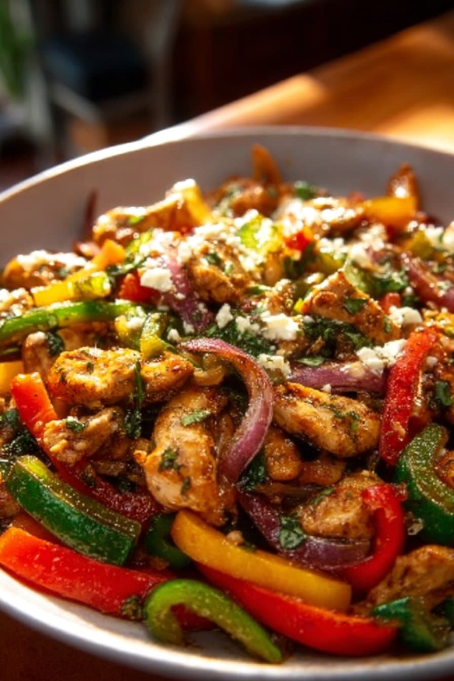 Recette de sauté de poulet méditerranéen