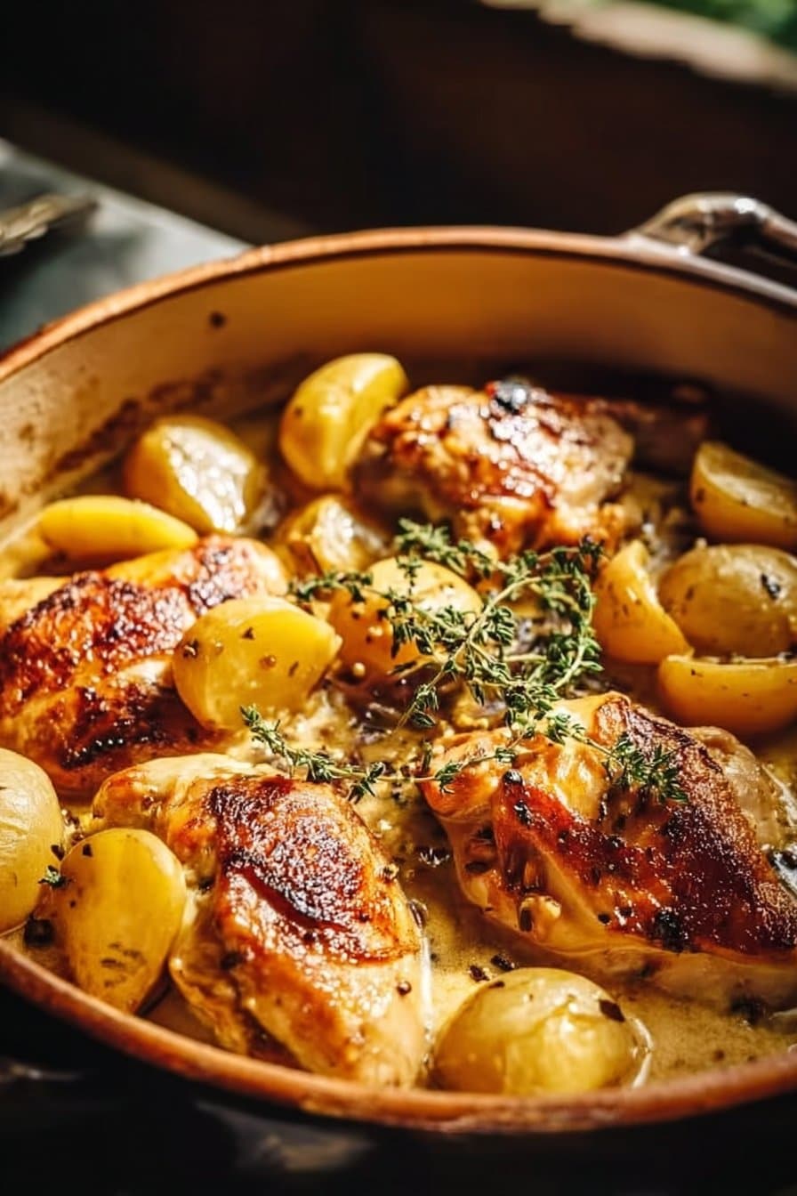 Poulet à la Normande