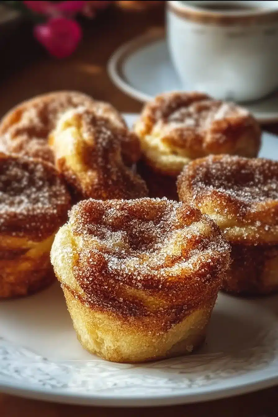 Muffins pain perdu à la cannelle, recette gourmande et savoureuse