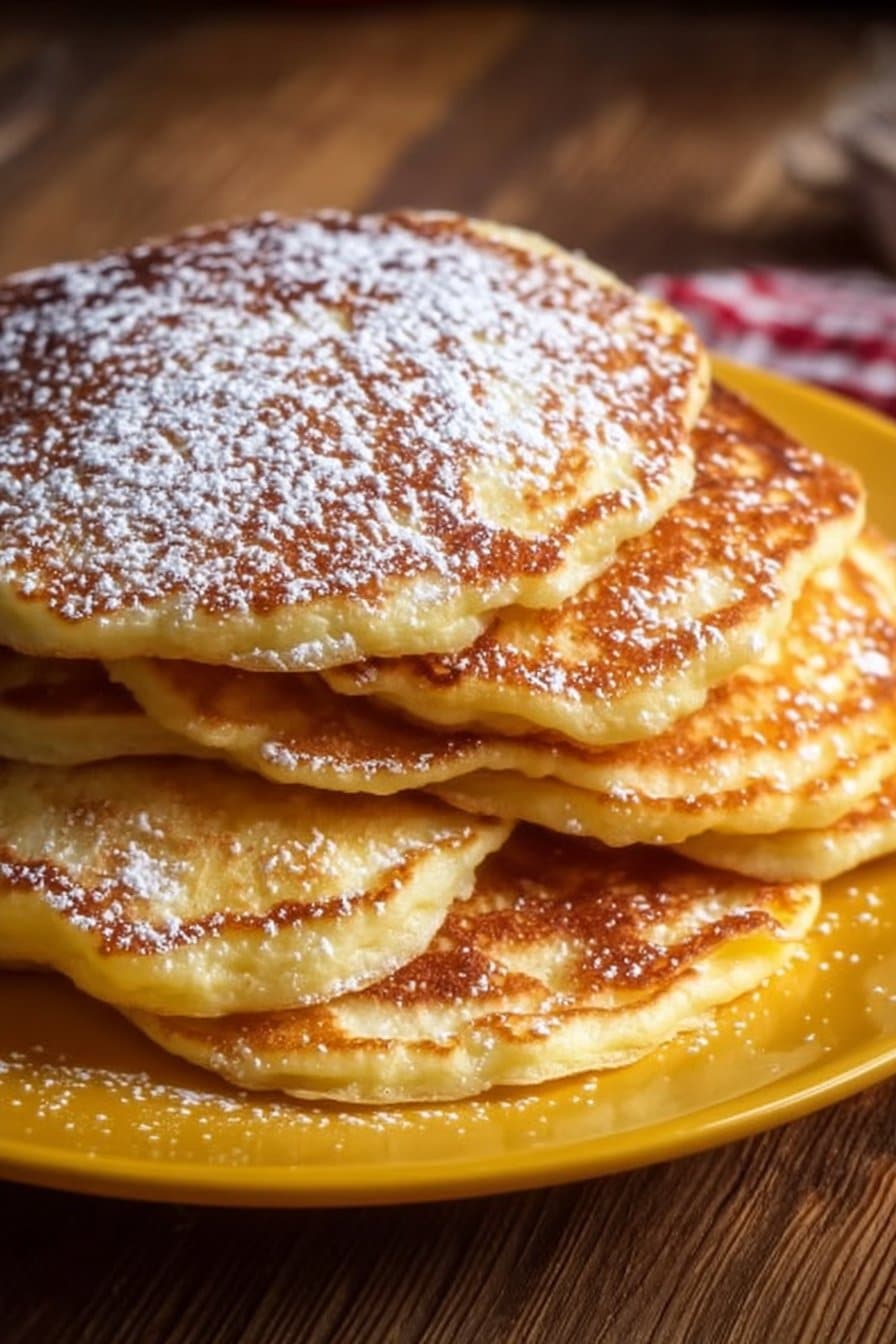 Pancakes aux Pommes Moelleux & Faciles