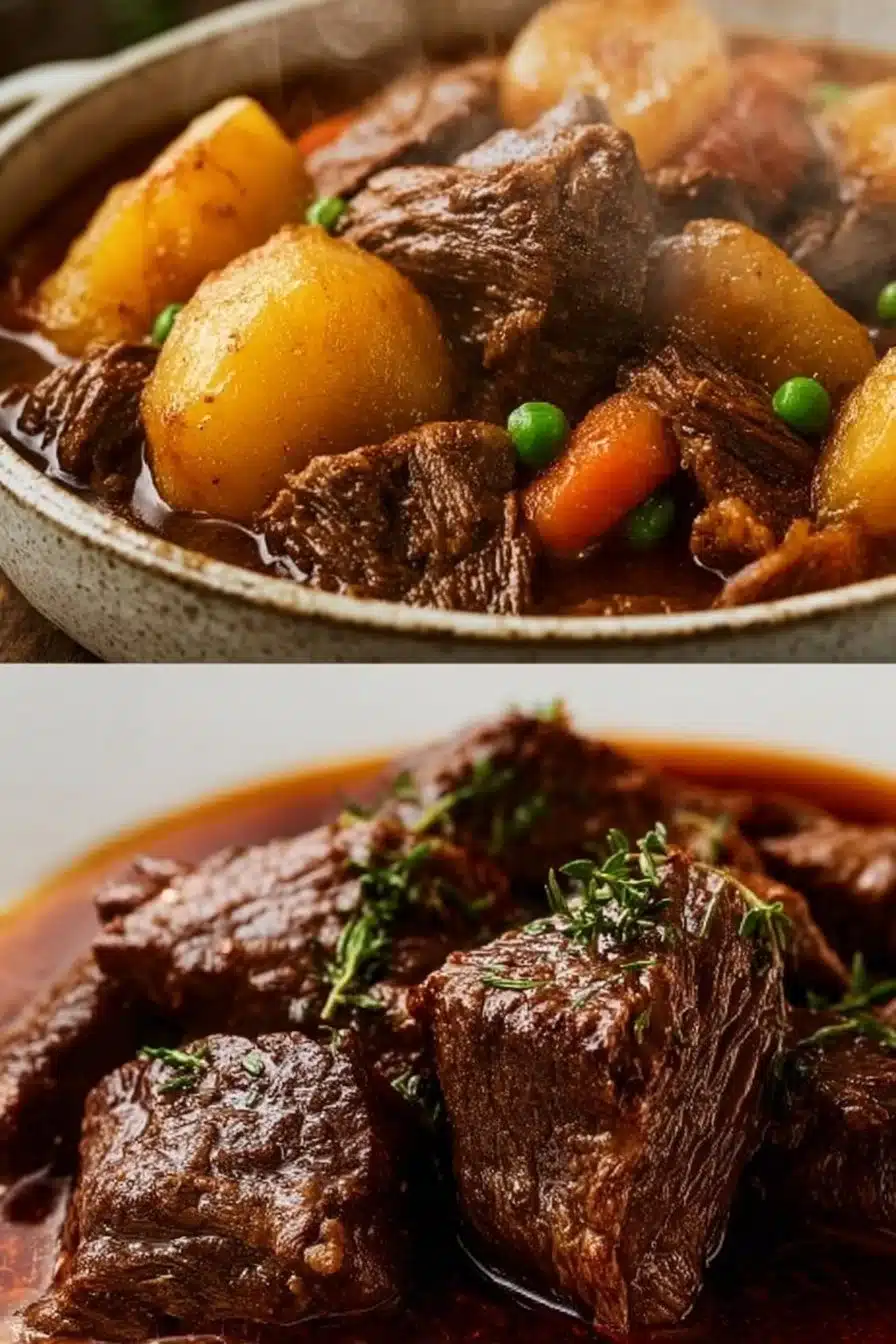 Stracotto Facile & Fondant - plat savoureux de viande tendre et juteuse