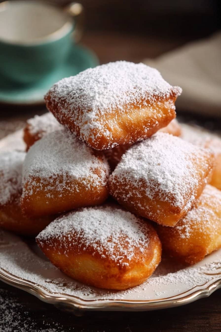Beignets à la vanille