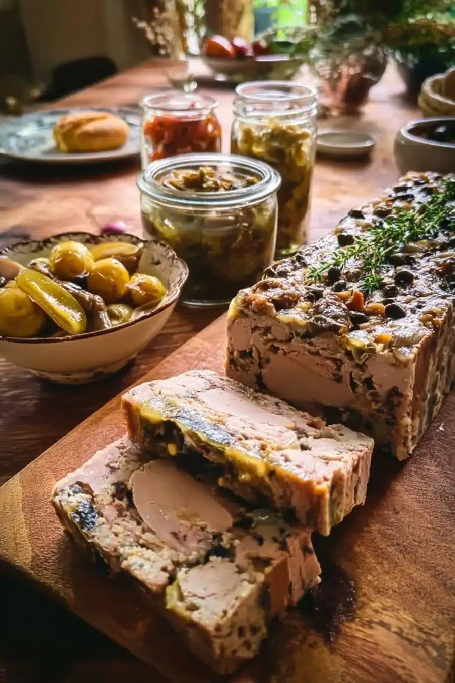 Terrine de Campagne à l’Ancienne, délicieux plat traditionnel français.