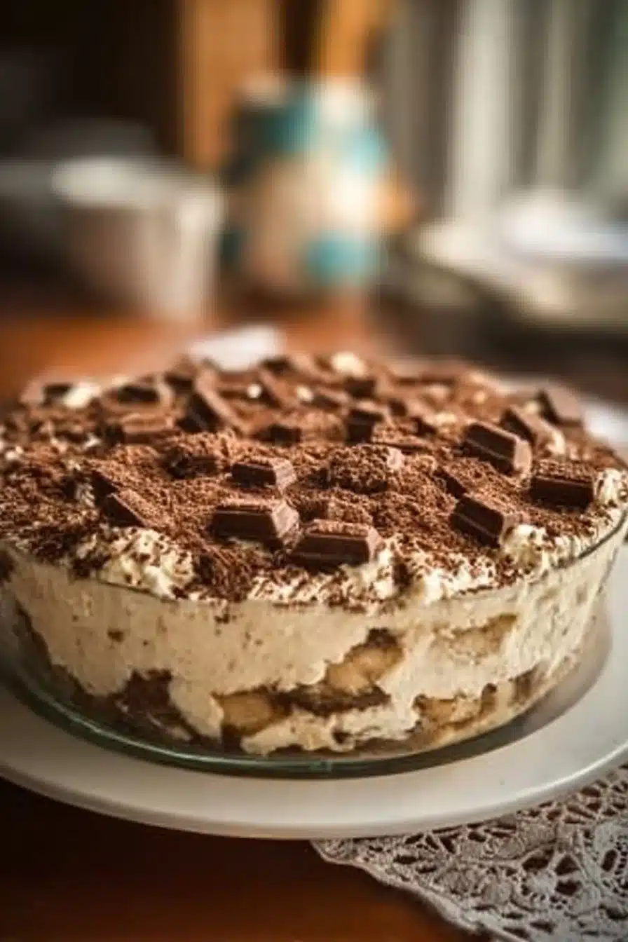 Tiramisu Noisette façon Praliné, dessert crémeux avec une touche de noisette