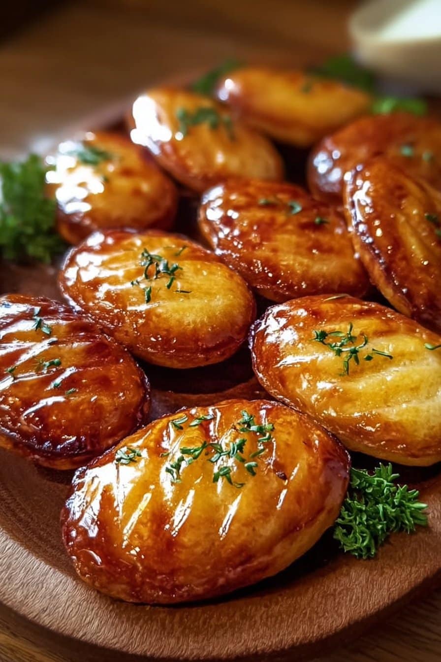 Madeleines salées au reblochon et bacon