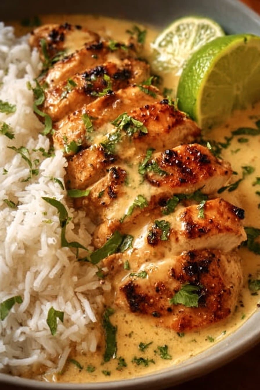 Recette de poulet exotique à la noix de coco et citron vert : un festin tropical pour vos papilles !