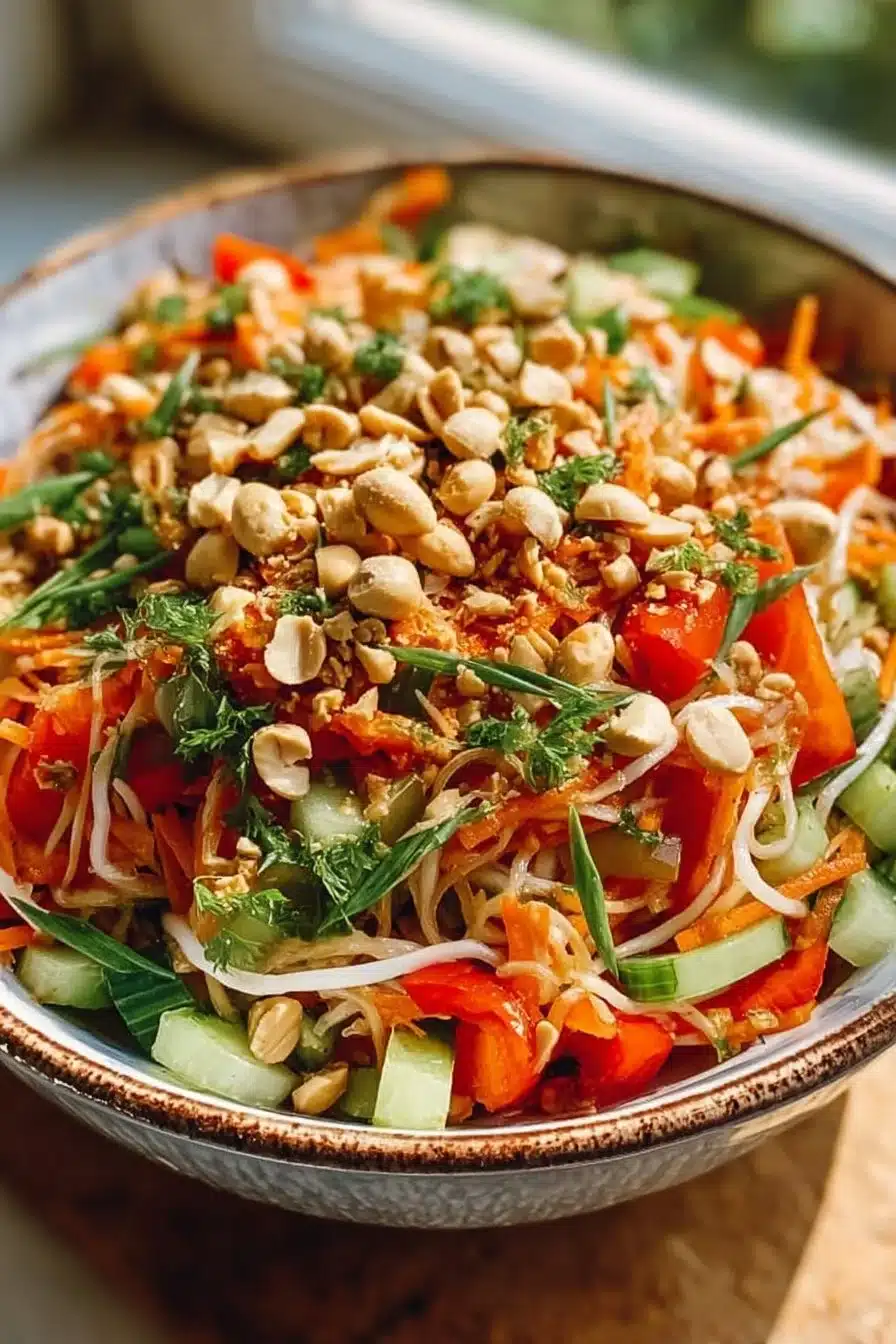 Salade Thaï Cacahuète