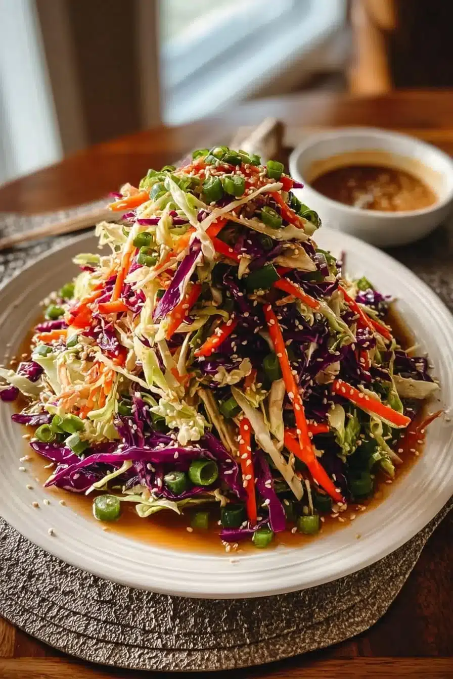 Salade Croquante de Chou Asiatique