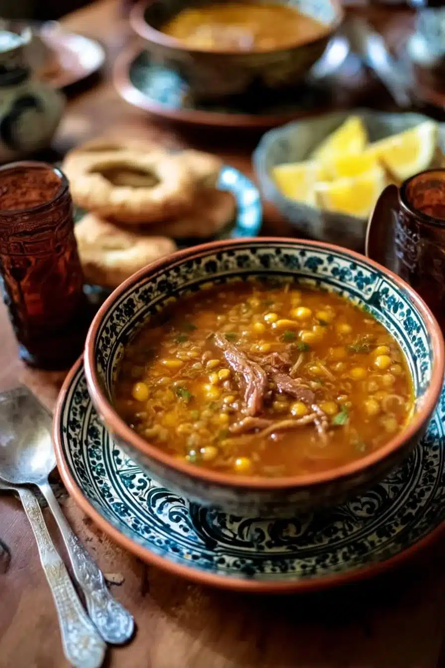 Soupe Harira marocaine - Ramadan