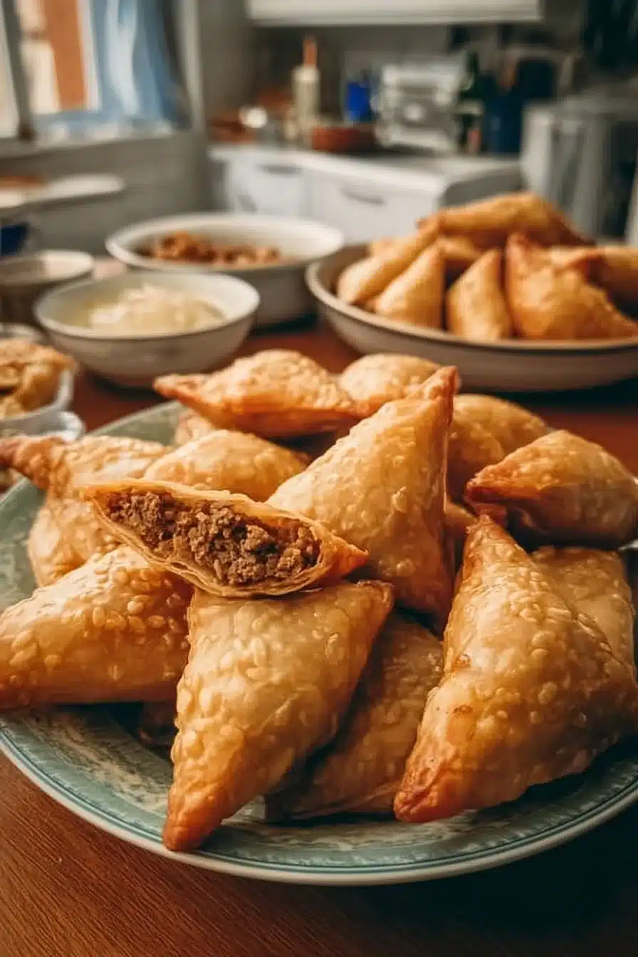 Sambusas de Boeuf Frits