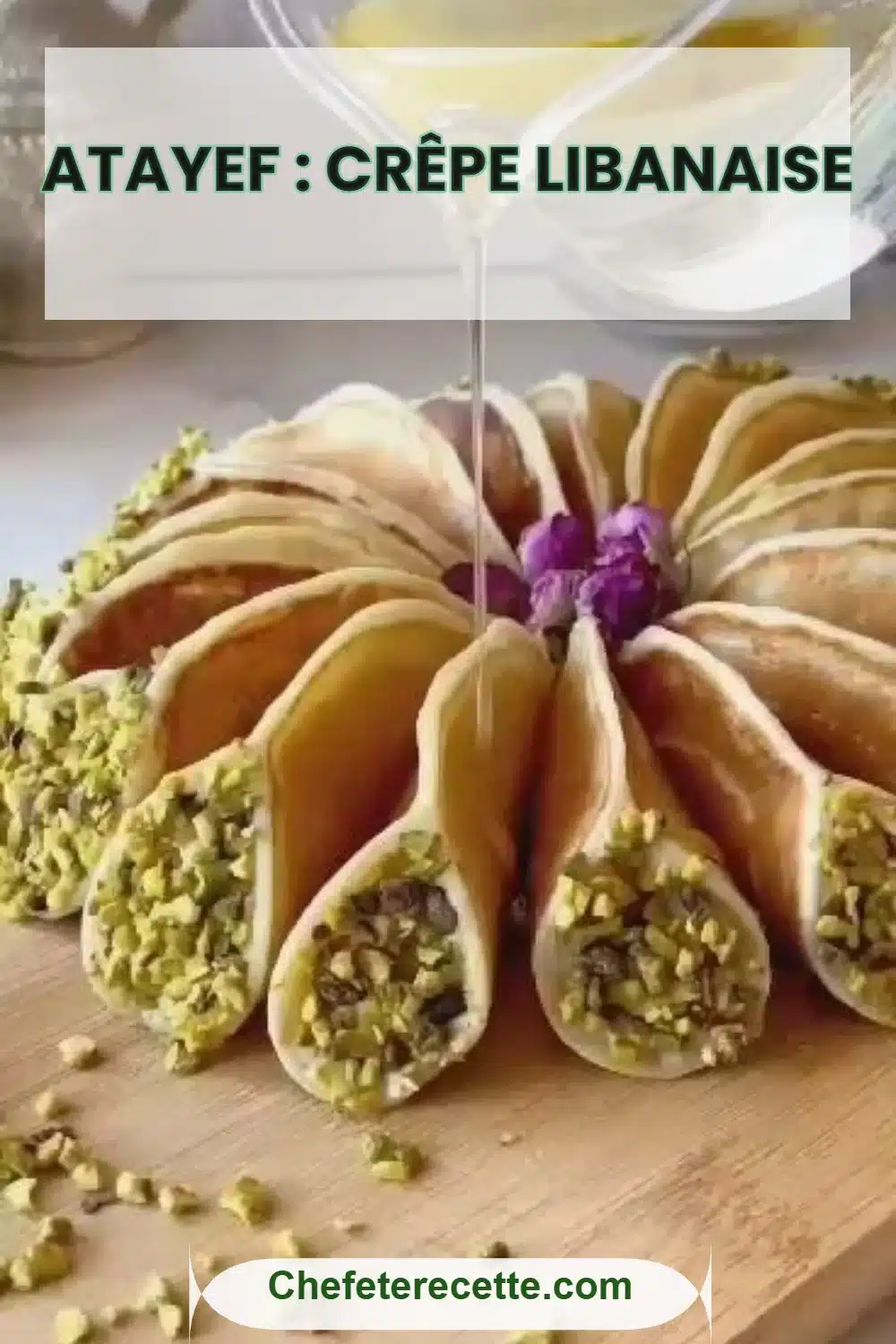 Atayef : crêpe libanaise