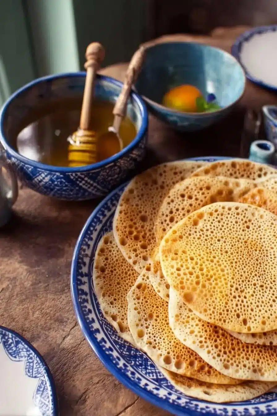 Baghrir Moelleux - crêpes marocaines spongieuses et légères