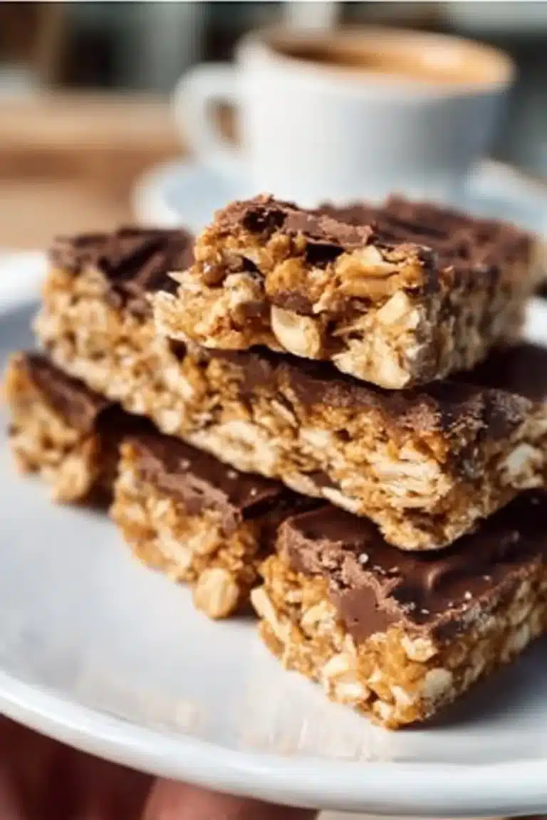 Barres céréales cacahuète et chocolat, un en-cas nourrissant et savoureux