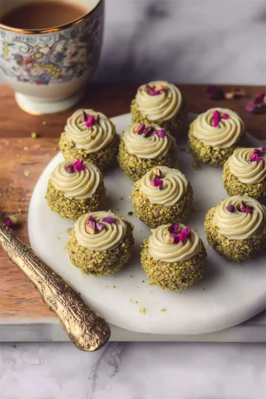 Bonbons au pistache artisanaux, irrésistibles et savoureux